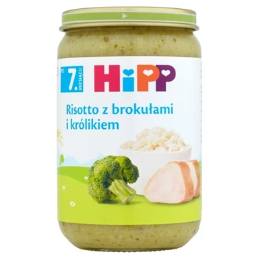 HiPP Risotto z brokułami i królikiem po 7. miesiącu 220 g - 5