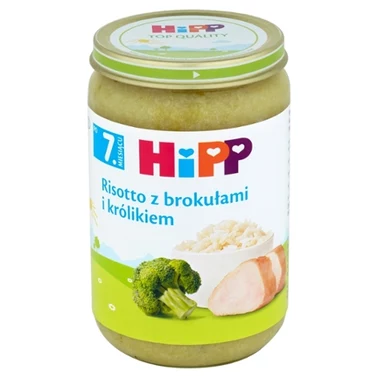 HiPP Risotto z brokułami i królikiem po 7. miesiącu 220 g - 4