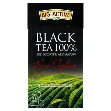 Big-Active Ceylon Herbata czarna 100 % 37,5 g (25 torebek) - 2