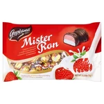 Solidarność Mister Ron Krem o smaku truskawkowym i krem śmietankowy w czekoladzie 1 kg