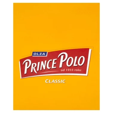 Prince Polo Classic Kruchy wafelek z kremem kakaowym oblany czekoladą 490 g (28 x 17,5 g) - 1