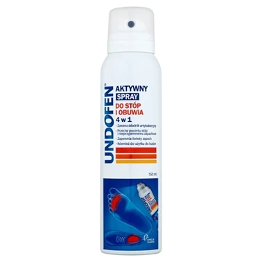 Undofen Aktywny spray do stóp i obuwia 4 w 1 150 ml - 1