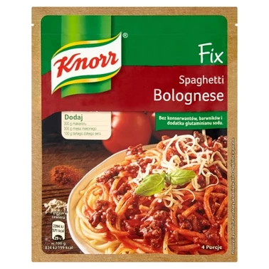 Knorr Fix spaghetti bolognese 44 g - 1