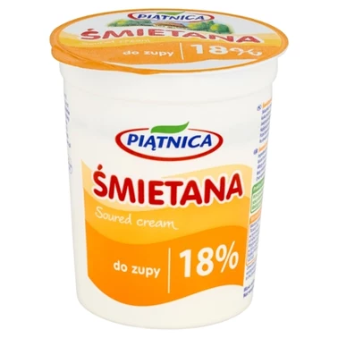 Piątnica Śmietana 18 % 400 g - 2