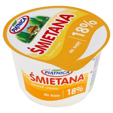 Piątnica Śmietana do zupy 18% 200 g - 4