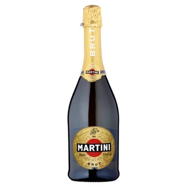 Martini Brut Wino wytrawne białe musujące 750 ml - 0