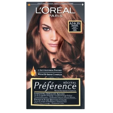 L'Oréal Paris Préférence Farba do włosów jasny bursztyn 6.35 Havana - 1
