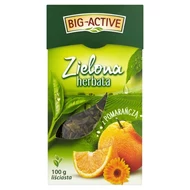 Big-Active Zielona herbata z pomarańczą liściasta 100 g