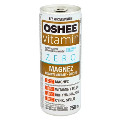 Oshee Vitamin Napój gazowany o smaku owoców egzotycznych 250 ml - 3