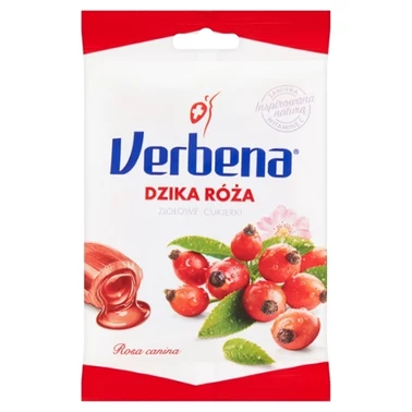 Verbena Ziołowe cukierki dzika róża 60 g - 2