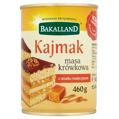 Bakalland Kajmak masa krówkowa o smaku tradycyjnym 460 g - 3