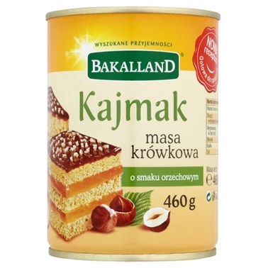 Bakalland Kajmak masa krówkowa o smaku orzechowym 460 g - 3
