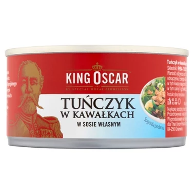 King Oscar Tuńczyk w kawałkach w sosie własnym 170 g - 3