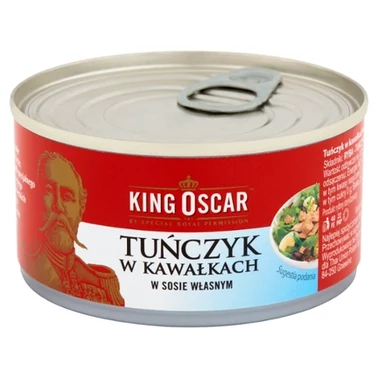 King Oscar Tuńczyk w kawałkach w sosie własnym 170 g - 2