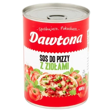 Dawtona Sos do pizzy z ziołami 400 g - 1