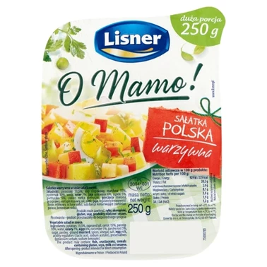 Lisner O Mamo! Sałatka polska warzywna 250 g - 3