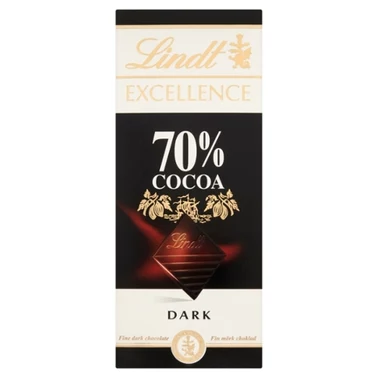 Lindt Excellence 70 % Cocoa Czekolada gorzka 100 g - 2