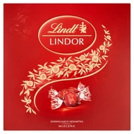 Lindt Lindor Praliny z czekolady mlecznej z nadzieniem 150 g