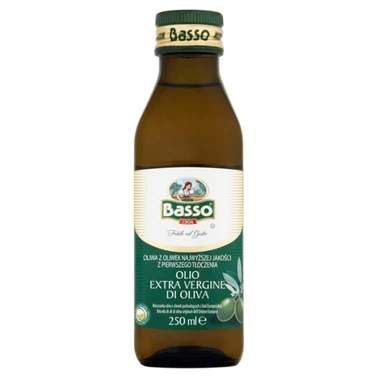 Basso Oliwa z oliwek najwyższej jakości z pierwszego tłoczenia 250 ml - 1