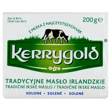 Kerrygold Tradycyjne masło irlandzkie solone 200 g - 0
