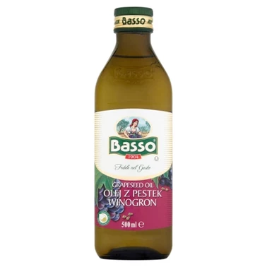 Basso Olej z pestek winogron 500 ml - 1