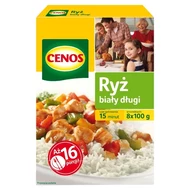 Cenos Ryż biały długi 800 g (8 torebek)