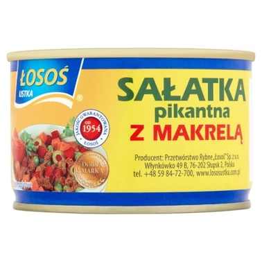 Sałatka z makrelą Łosoś - 1