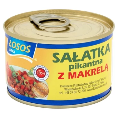 Sałatka z makrelą Łosoś - 0