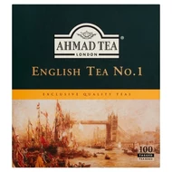 Ahmad Tea English Tea No. 1 Herbata czarna 200 g (100 torebek z zawieszką)