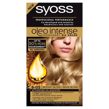 Syoss Oleo Intense Farba do włosów 8-05 beżowy blond - 5