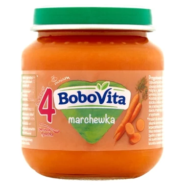 BoboVita Marchewka po 4 miesiącu 125 g - 2