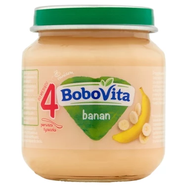 BoboVita Banan po 4 miesiącu 125 g - 2