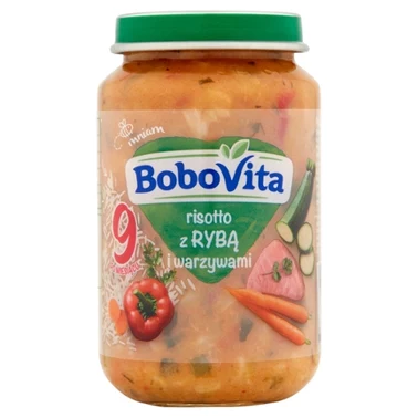 BoboVita Risotto z rybą i warzywami po 9 miesiącu 190 g - 4