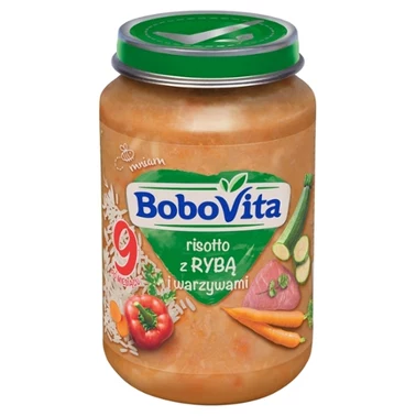 BoboVita Risotto z rybą i warzywami po 9 miesiącu 190 g - 3