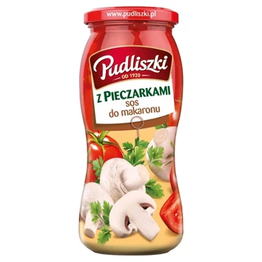 Pudliszki Sos do makaronu z pieczarkami 500 g - 1