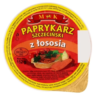 MK Paprykarz szczeciński z łososia 152 g - 1