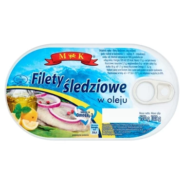 MK Filety śledziowe w oleju 170 g - 3