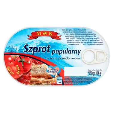 MK Szprot popularny w sosie pomidorowym 170 g - 1