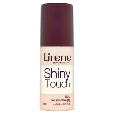 Lirene Shiny Touch 16h Fluid rozświetlający 104 naturalny 30 ml - 0