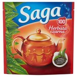 Saga Herbata czarna 140 g (100 torebek)