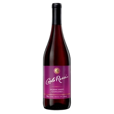 Carlo Rossi Intense Sweet Concord Wino czerwone słodkie kalifornijskie 750 ml - 0