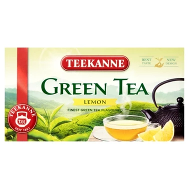 Teekanne Green Tea Lemon Aromatyzowana herbata zielona 35 g (20 x 1,75 g) - 3