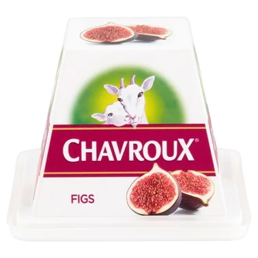 Chavroux Serek twarogowy z mleka koziego z figami 150 g - 2