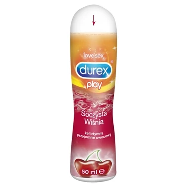 Durex Wyrób medyczny żel intymny wiśniowy 50 ml - 2