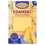 Włoszczowa Edamski ser żółty w plastrach 150 g