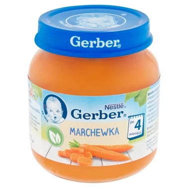 Gerber Marchewka dla niemowląt po 4. miesiącu 125 g - 1