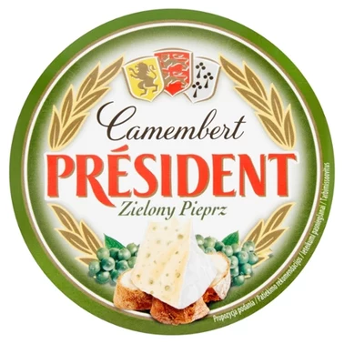 Président Ser Camembert zielony pieprz 120 g - 3