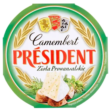 Président Ser Camembert zioła prowansalskie 120 g - 3