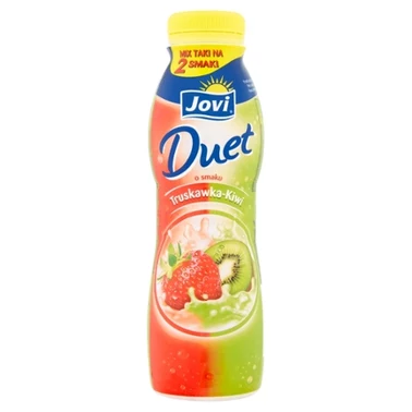 Jovi Duet Napój jogurtowy o smaku truskawka-kiwi 350 g - 1