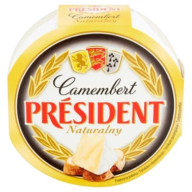 Président Ser Camembert naturalny 120 g - 2